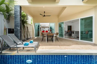 Sabai Villas, 7 min drive from Naiharn & Rawai, Private pool, Four villas available – Foto’s 9